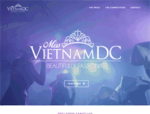 Tablet Screenshot of missvietnamdc.org